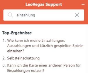 LeoVegas Support