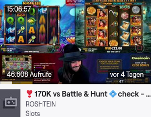 Roshtein Twitch Video